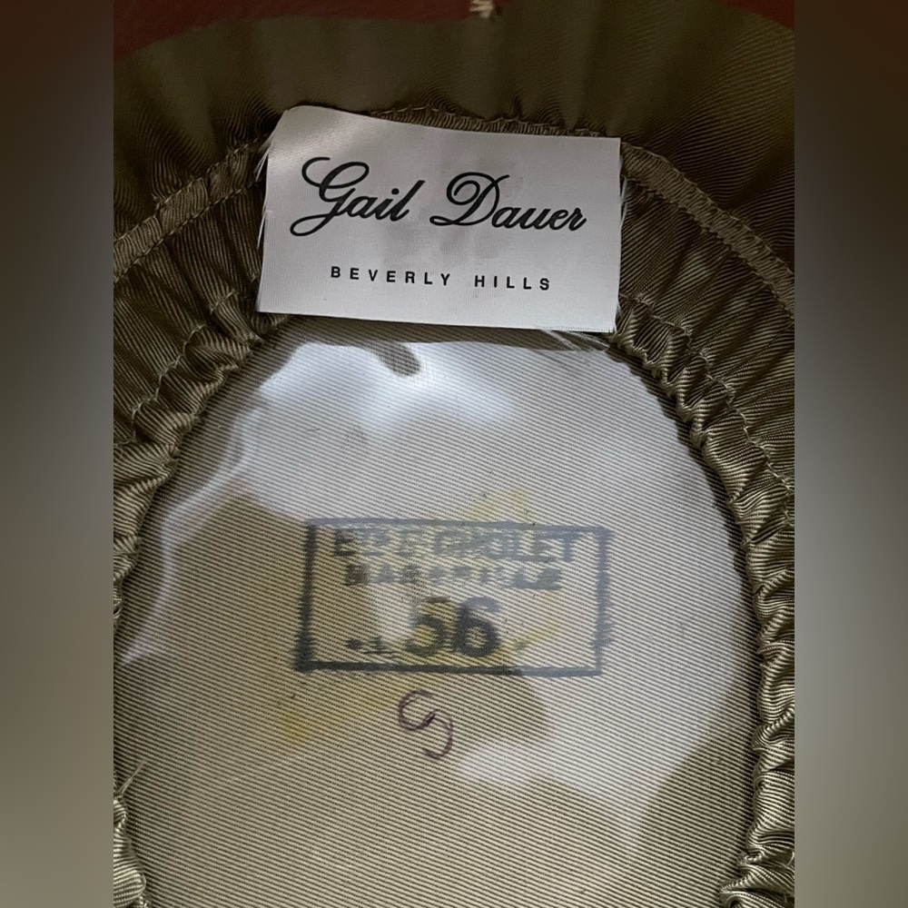 GAIL DAUER of BEVERLY HILLS Vintage Military Inspired Hat - Picture 9 of 13